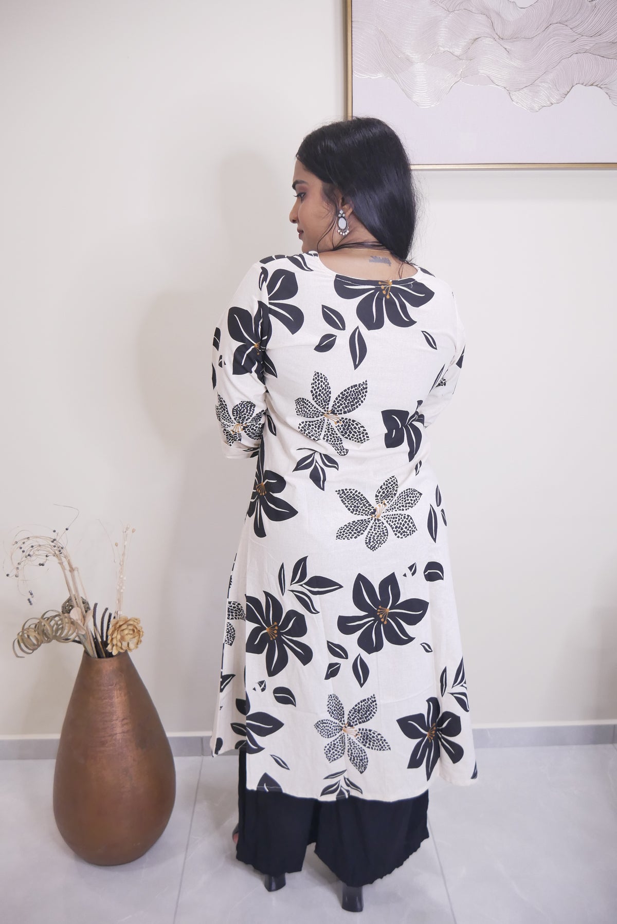 Straight line kurthi 3