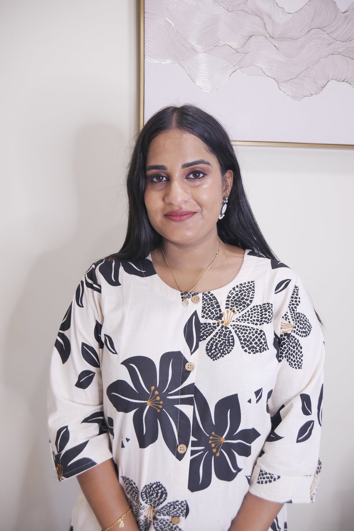 Straight line kurthi 3