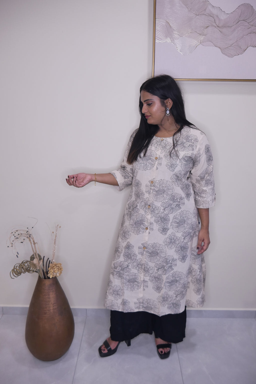 straight line kurthi 4