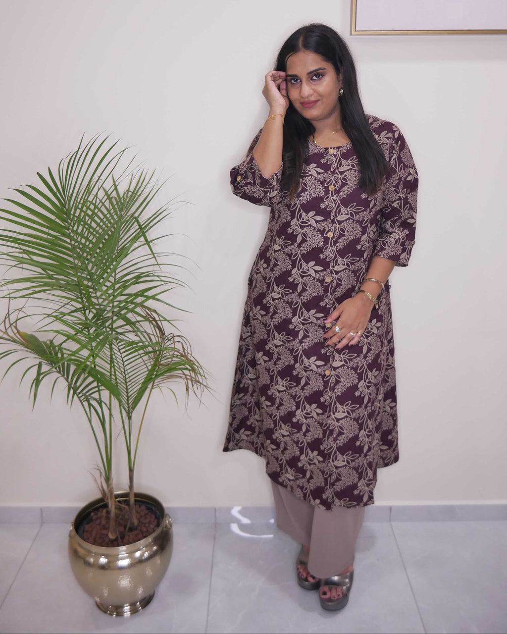 A-line (umbrella) kurthi V