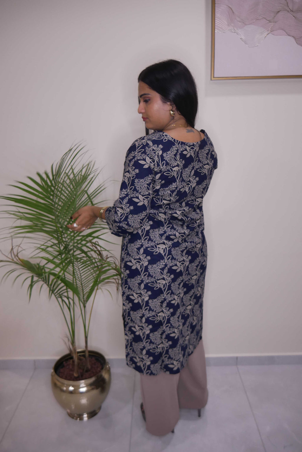 straight-cut kurthi f