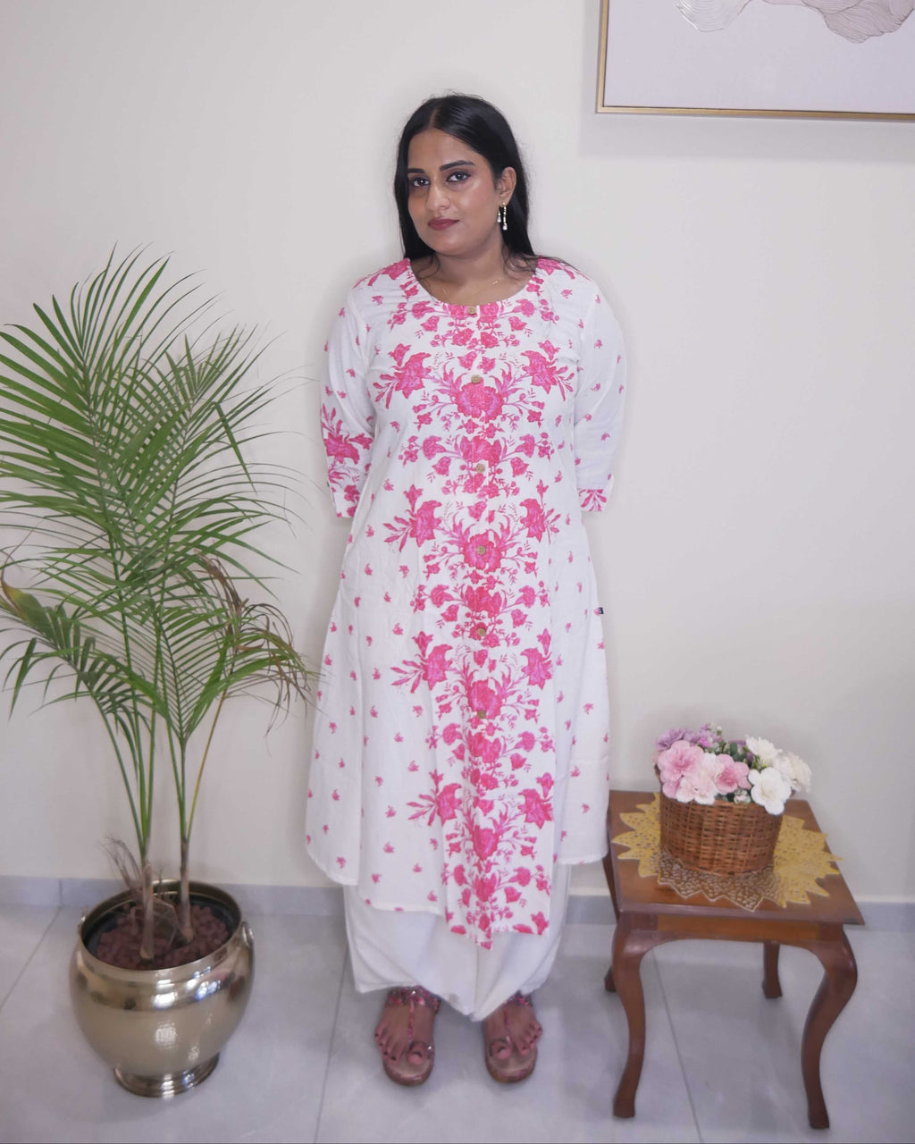 A-line (or umbrella) kurthi