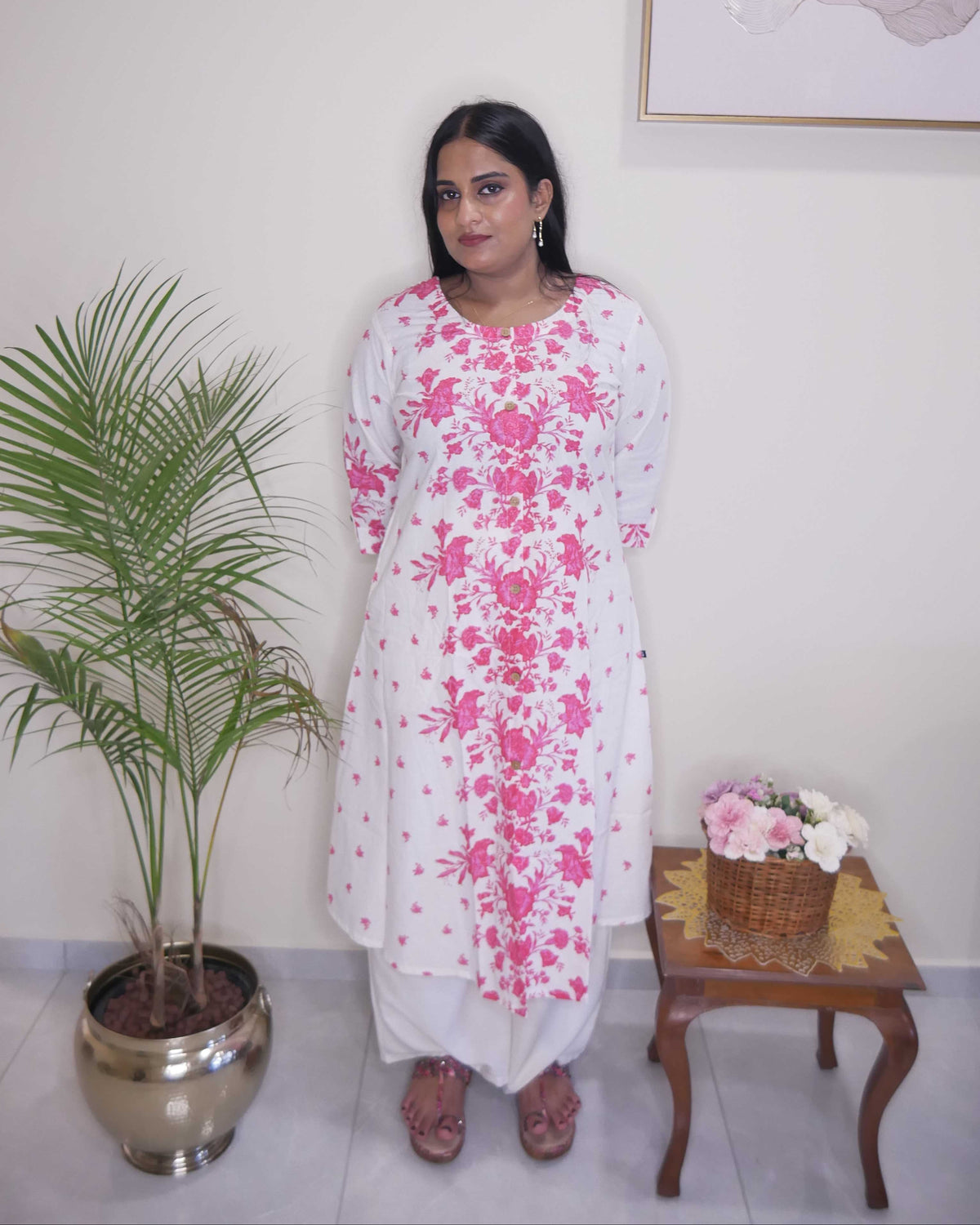 A-line (or umbrella) kurthi