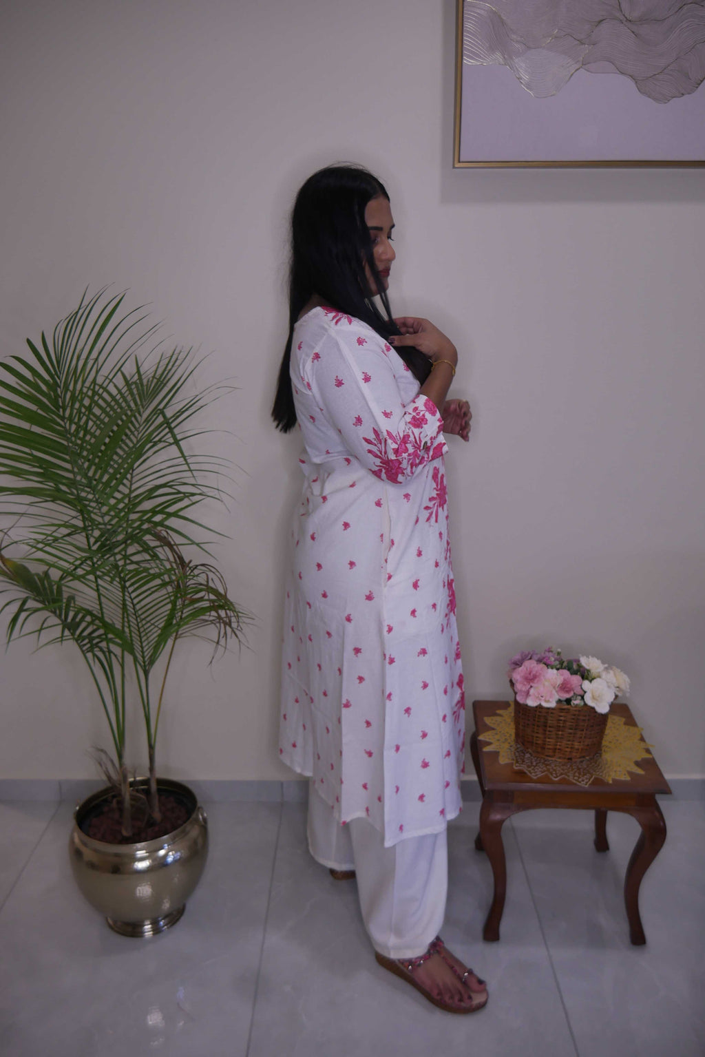 A-line (or umbrella) kurthi