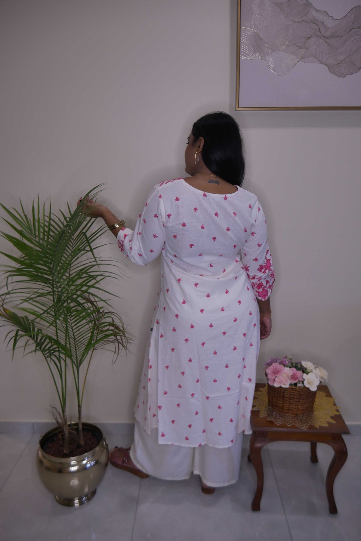 A-line (or umbrella) kurthi