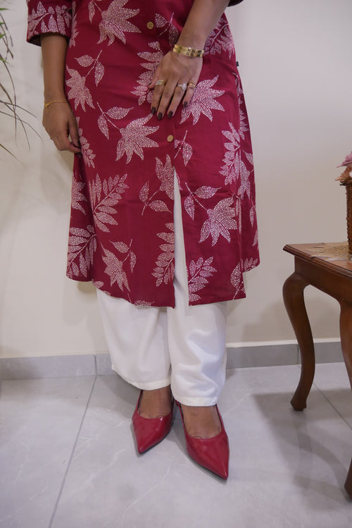 A-line (umbrella) kurti 1