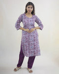 Elaaya Kantha Cotton Kurti